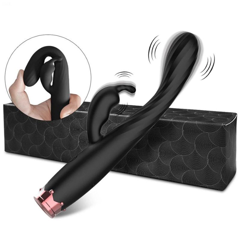 __switch:Noir Vibromasseur Rabbit Point G
