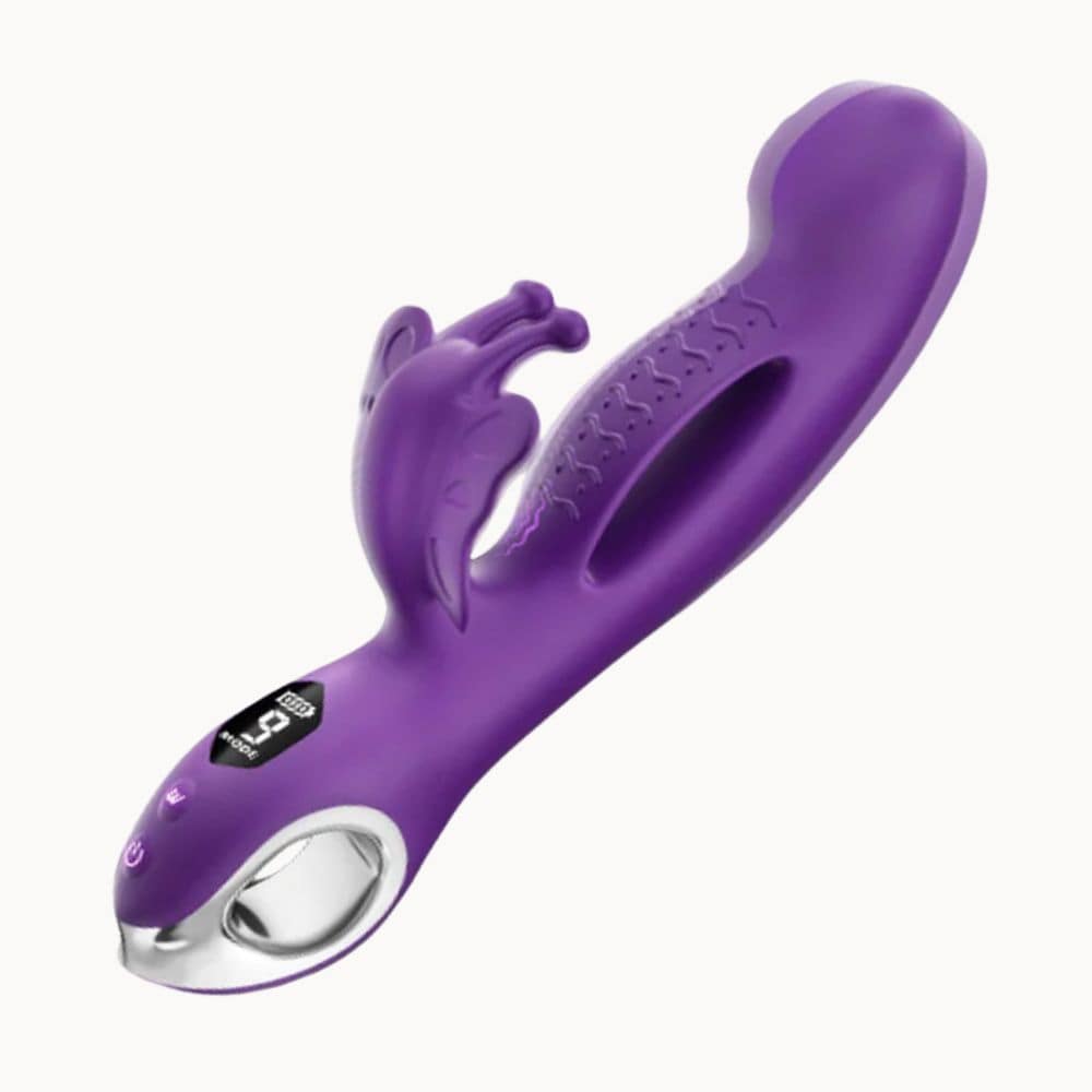 Amaris Rabbit Vibrator with Wide Head and G-Spot | Hello Vibro