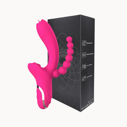 __switch:Rose Vibromasseur Rabbit Triple Stimulation