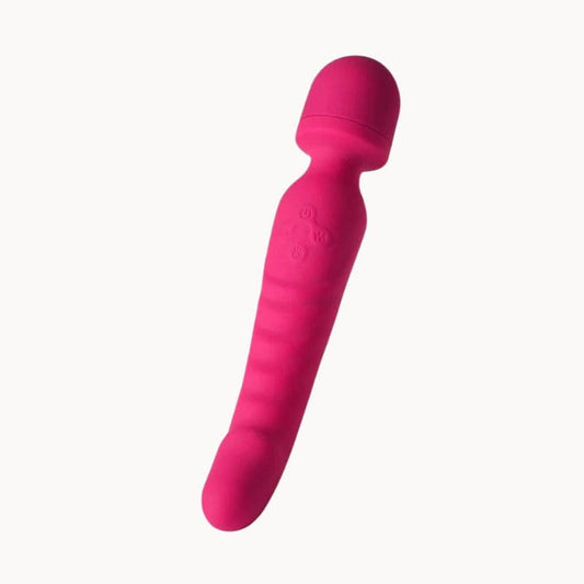 __switch:Rose Vibromasseur Wand 2 en 1 Rose