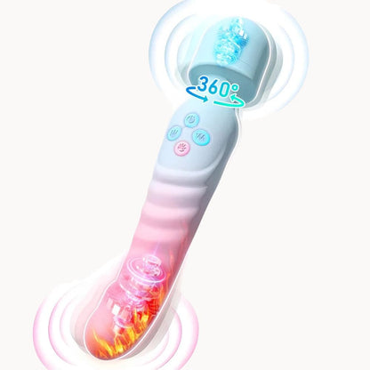 Vibromasseur Wand Chauffant Hotirus