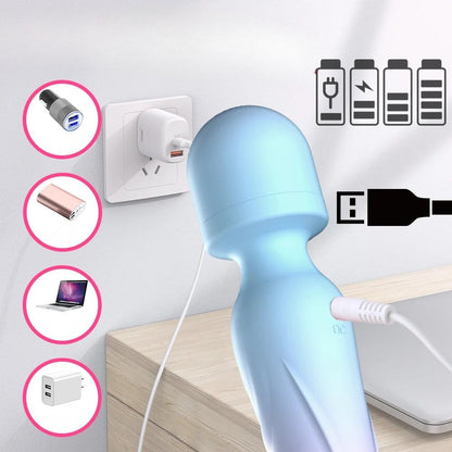 Vibromasseur Wand Chauffant Hotirus rechargeable