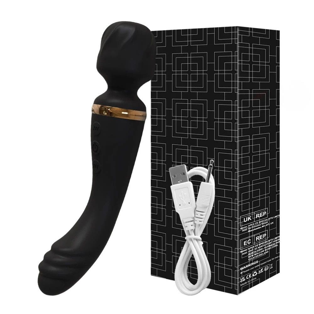 Vibromasseur Wand Double Eclipta noir
