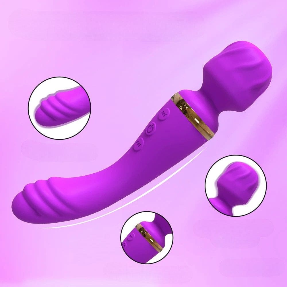 Vibromasseur ergonomique Wand Double Eclipta