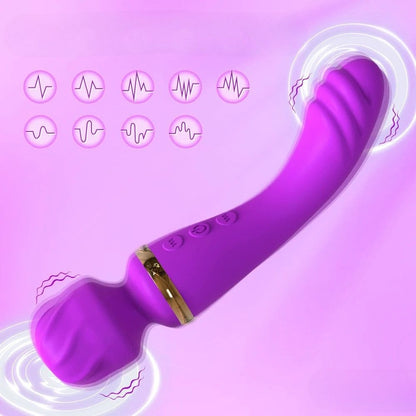 Vibromasseur Wand Double Eclipta avec plusieurs modes