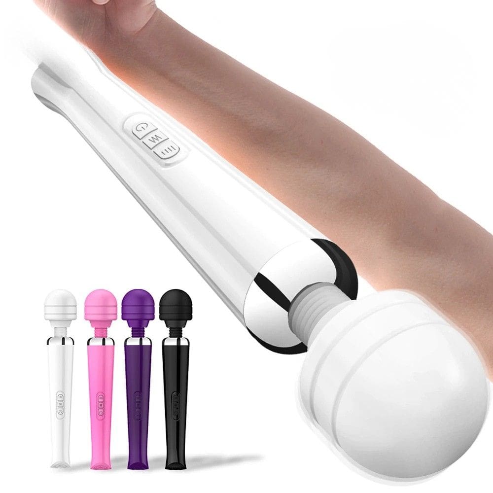Vibromasseur ergonomique Wand Grande Taille Wanaclit