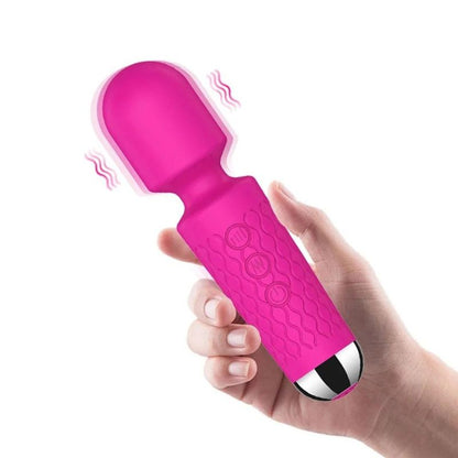 Vibromasseur Wand Rose Puissant