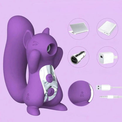 Vibromasseur Écureuil Nutyx charge usb