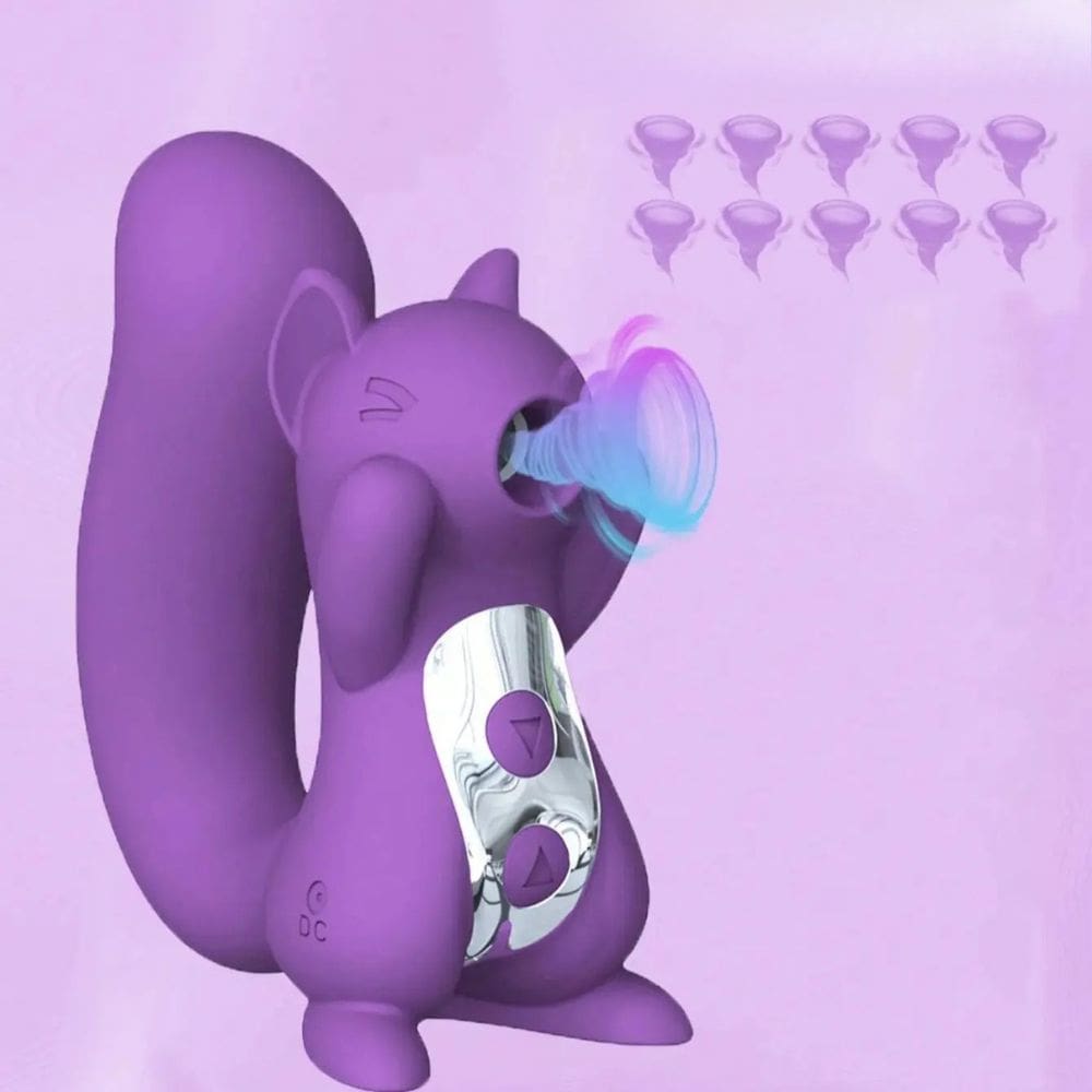 Vibromasseur Écureuil Nutyx soufflant