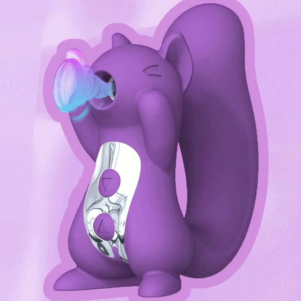 Vibromasseur Écureuil Nutyx violet